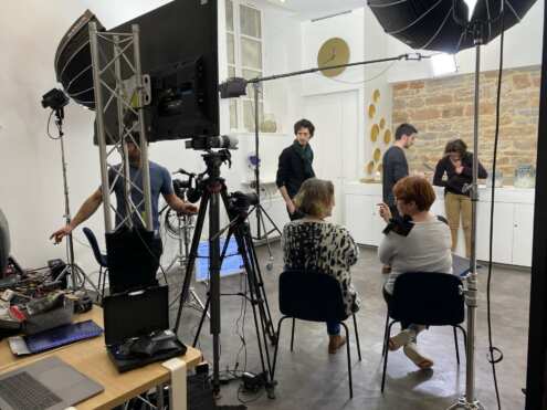 tournage-formation-medicale-sante-academie-le-papillon-bleu-lyon