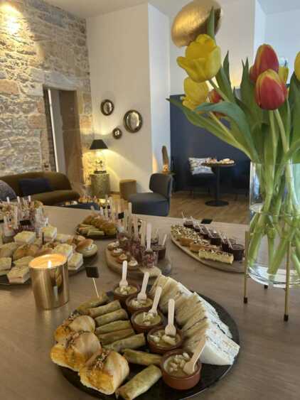 traiteur-soiree-lancement-nocibe-lyon-papillon-bleu