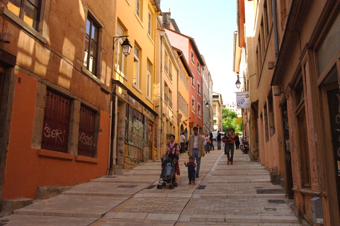 quartier des pentes de la croix rousse
