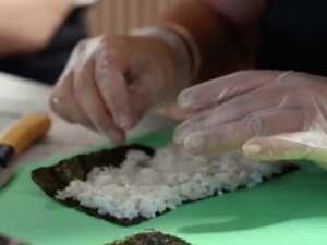 Teambuilding atelier sushis life Lyon 